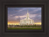 Payson Temple Storm Breaks