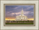 Payson Temple Storm Breaks