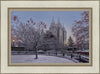 Salt Lake Temple Winter Solitude