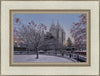 Salt Lake Temple Winter Solitude