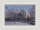 Salt Lake Temple Winter Solitude