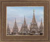 Salt Lake Temple Winter Ramparts