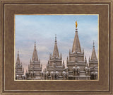 Salt Lake Temple Winter Ramparts