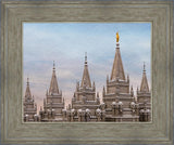 Salt Lake Temple Winter Ramparts