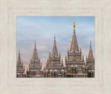 Salt Lake Temple Winter Ramparts