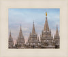 Salt Lake Temple Winter Ramparts