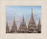 Salt Lake Temple Winter Ramparts