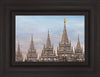 Salt Lake Temple Winter Ramparts