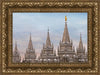 Salt Lake Temple Winter Ramparts