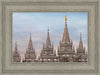 Salt Lake Temple Winter Ramparts