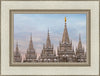 Salt Lake Temple Winter Ramparts