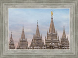 Salt Lake Temple Winter Ramparts