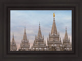 Salt Lake Temple Winter Ramparts