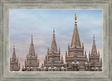 Salt Lake Temple Winter Ramparts