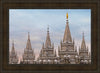 Salt Lake Temple Winter Ramparts