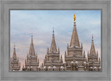 Salt Lake Temple Winter Ramparts