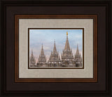 Salt Lake Temple Winter Ramparts