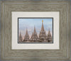 Salt Lake Temple Winter Ramparts