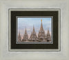 Salt Lake Temple Winter Ramparts