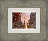 Salt Lake Temple Angel from on High