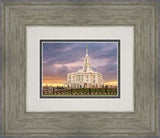 Payson Temple Storm Breaks