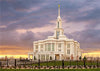 Payson Temple Storm Breaks