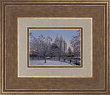 Salt Lake Temple Winter Solitude