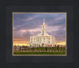 Payson Temple Storm Breaks