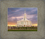 Payson Temple Storm Breaks