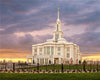 Payson Temple Storm Breaks