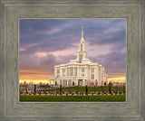 Payson Temple Storm Breaks