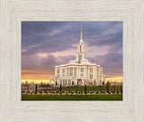 Payson Temple Storm Breaks