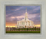 Payson Temple Storm Breaks