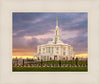 Payson Temple Storm Breaks