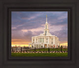 Payson Temple Storm Breaks