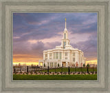 Payson Temple Storm Breaks