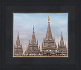 Salt Lake Temple Winter Ramparts