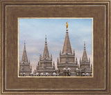 Salt Lake Temple Winter Ramparts