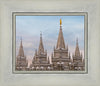 Salt Lake Temple Winter Ramparts