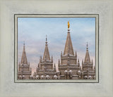 Salt Lake Temple Winter Ramparts