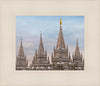 Salt Lake Temple Winter Ramparts