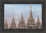 Salt Lake Temple Winter Ramparts