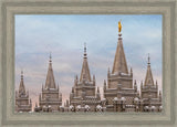 Salt Lake Temple Winter Ramparts