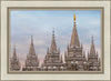 Salt Lake Temple Winter Ramparts