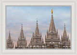 Salt Lake Temple Winter Ramparts