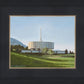 Provo Temple the Morning Breaks