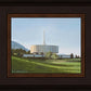 Provo Temple the Morning Breaks