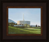 Provo Temple the Morning Breaks