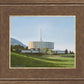 Provo Temple the Morning Breaks