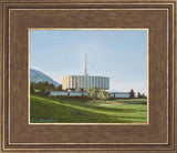 Provo Temple the Morning Breaks